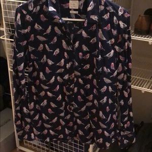 Button down cotton Gap boyfriend top